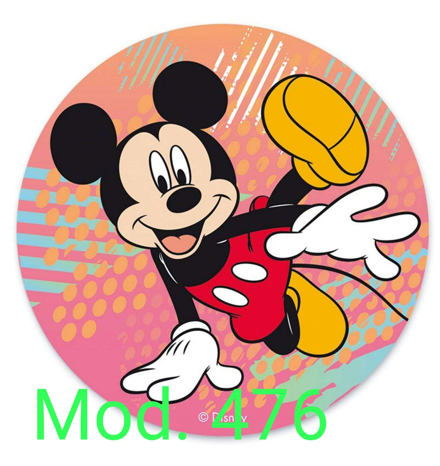 Oblea comestible decoración tartas Mickey Mouse - Mundo de Fantasia Eventos