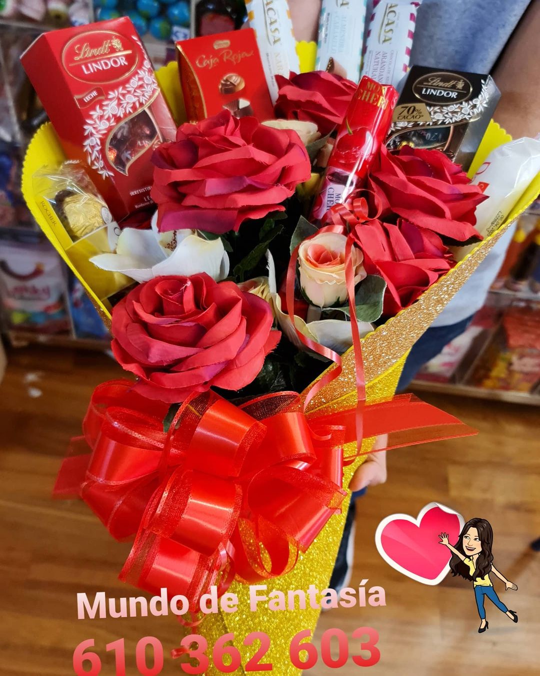Ramo de rosas San Valentín detalles enamoran - Mundo de Fantasia
