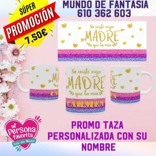 promo taza dia de la madre