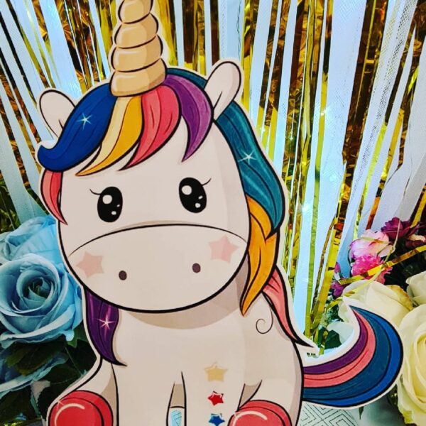 figura porespan unicornio