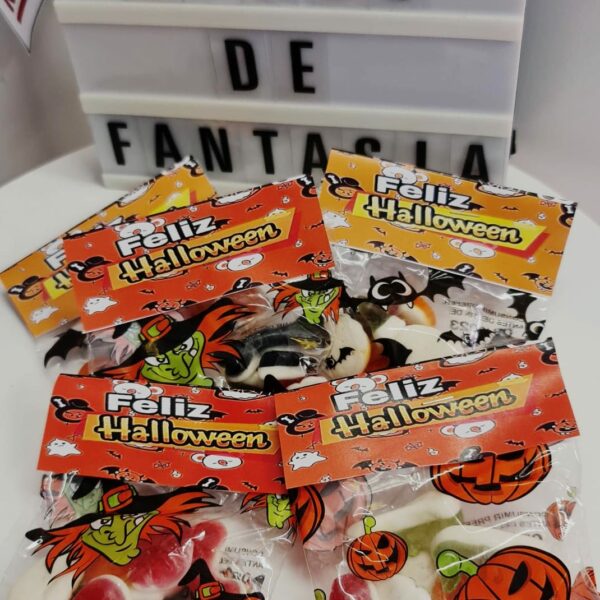 bolsas gominolas mostruos halloween