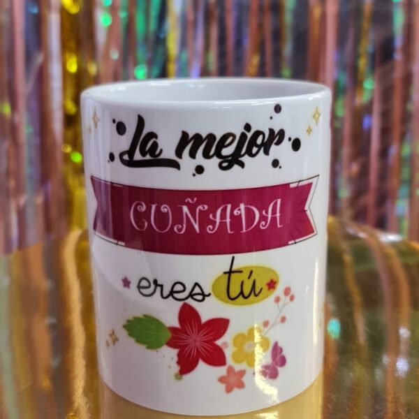 taza regalo cuñada