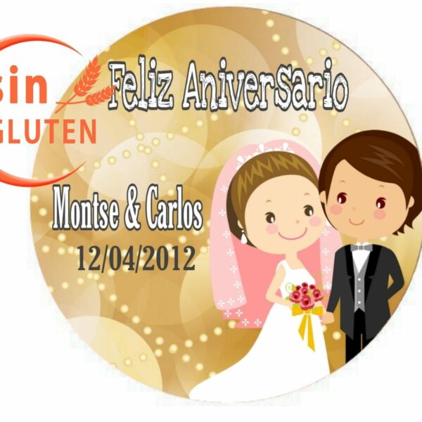 Oblea comestible decoración tartas San Valentín