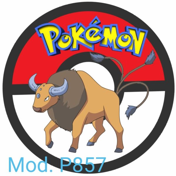 Oblea comestible decoración tartas pokemon