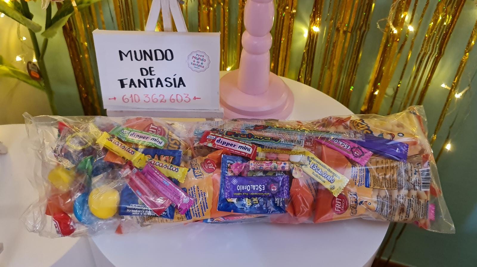 Relleno de Golosinas para Piñatas de cumpleaños - Mundo de Fantasia Eventos