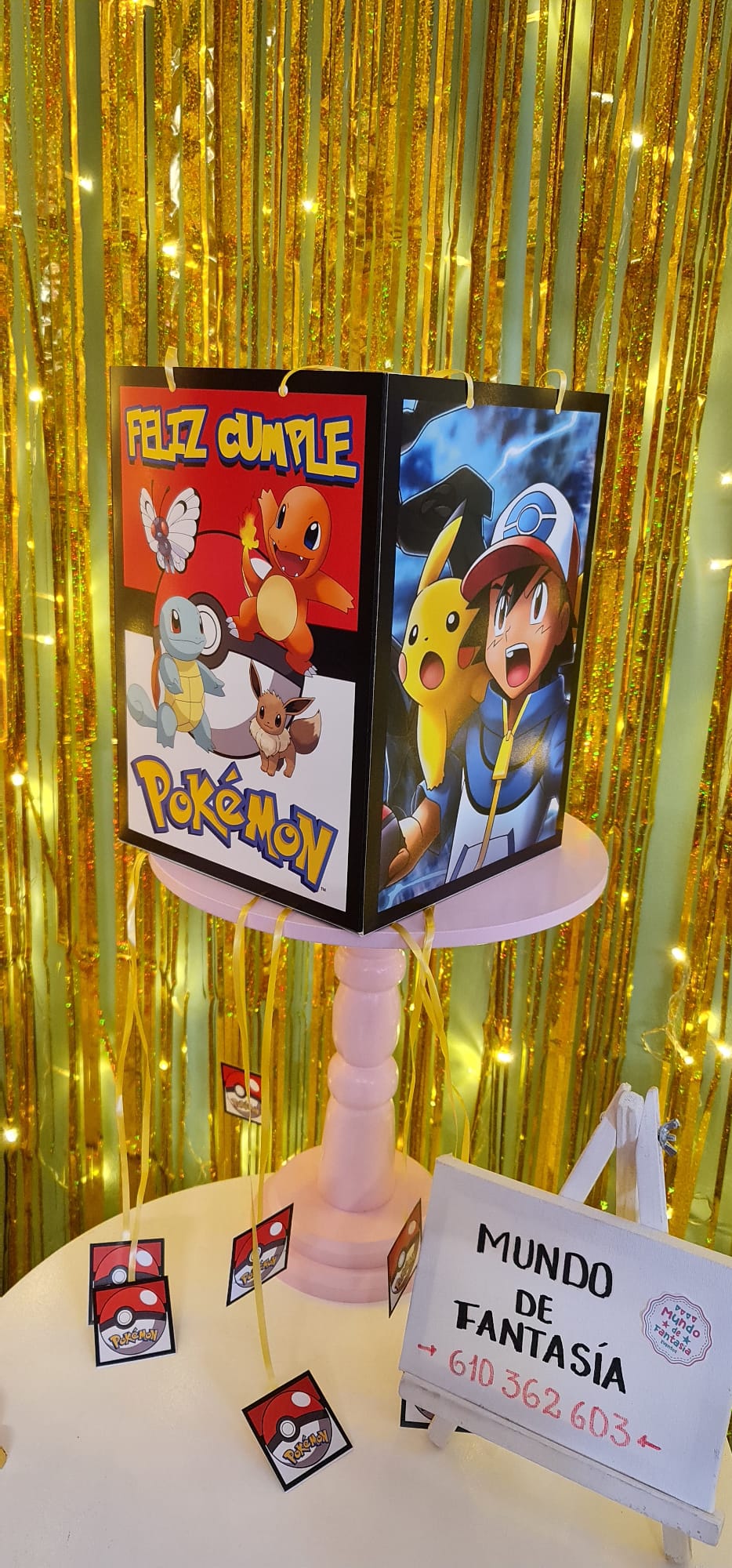 Piñata Pokemon - Mundo de Fantasia Eventos