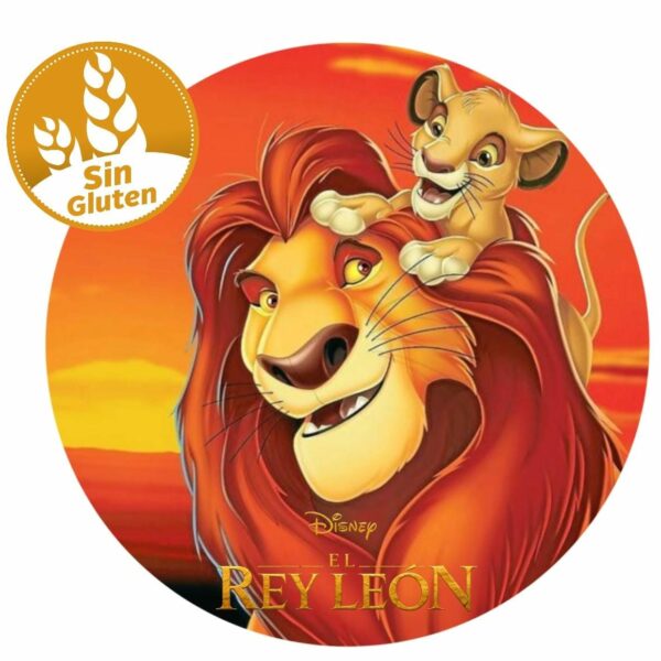 oblea tartas rey leon