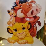 Figura Porexpan Rey León