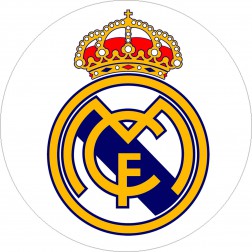 Oblea de futbol escudo Real Madrid