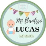 Oblea Bautizo personalizada