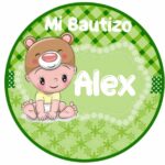 Oblea Bautizo personalizada