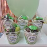 Vasitos de Chuches Verde Bautizo
