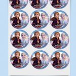 Oblea de 6cm personalizada Frozen