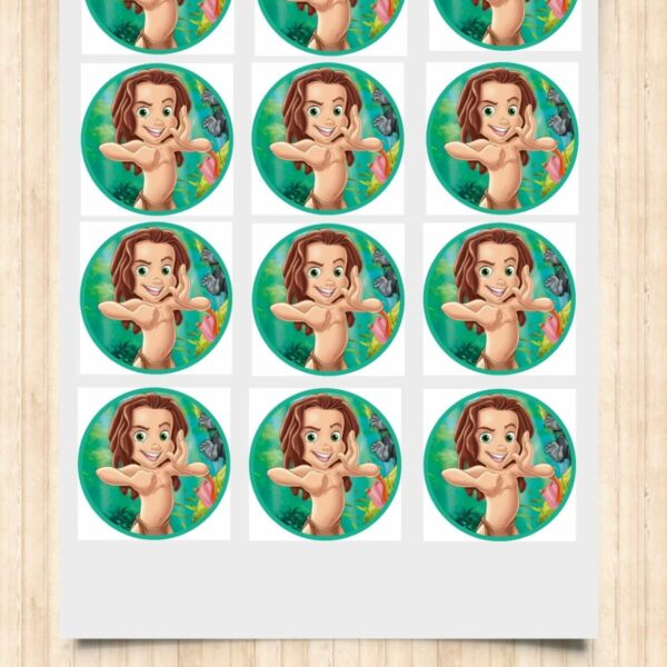 Oblea de 6cm Tarzan 2