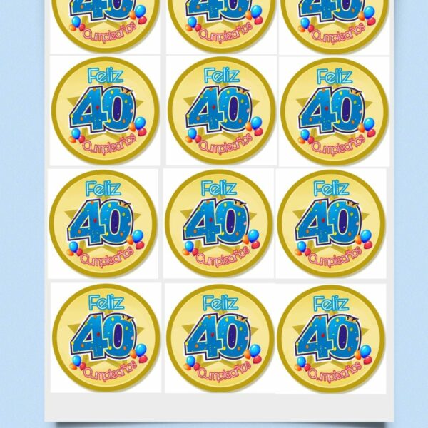 40 cumpleaños
