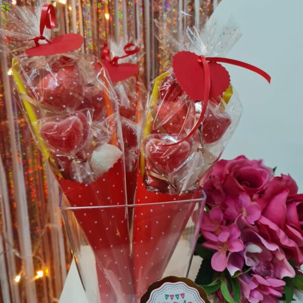 Cono de Chuches Corazones