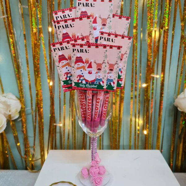 detalle de navidad palote