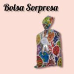 sorpresa con chuches y chocolates surtidos