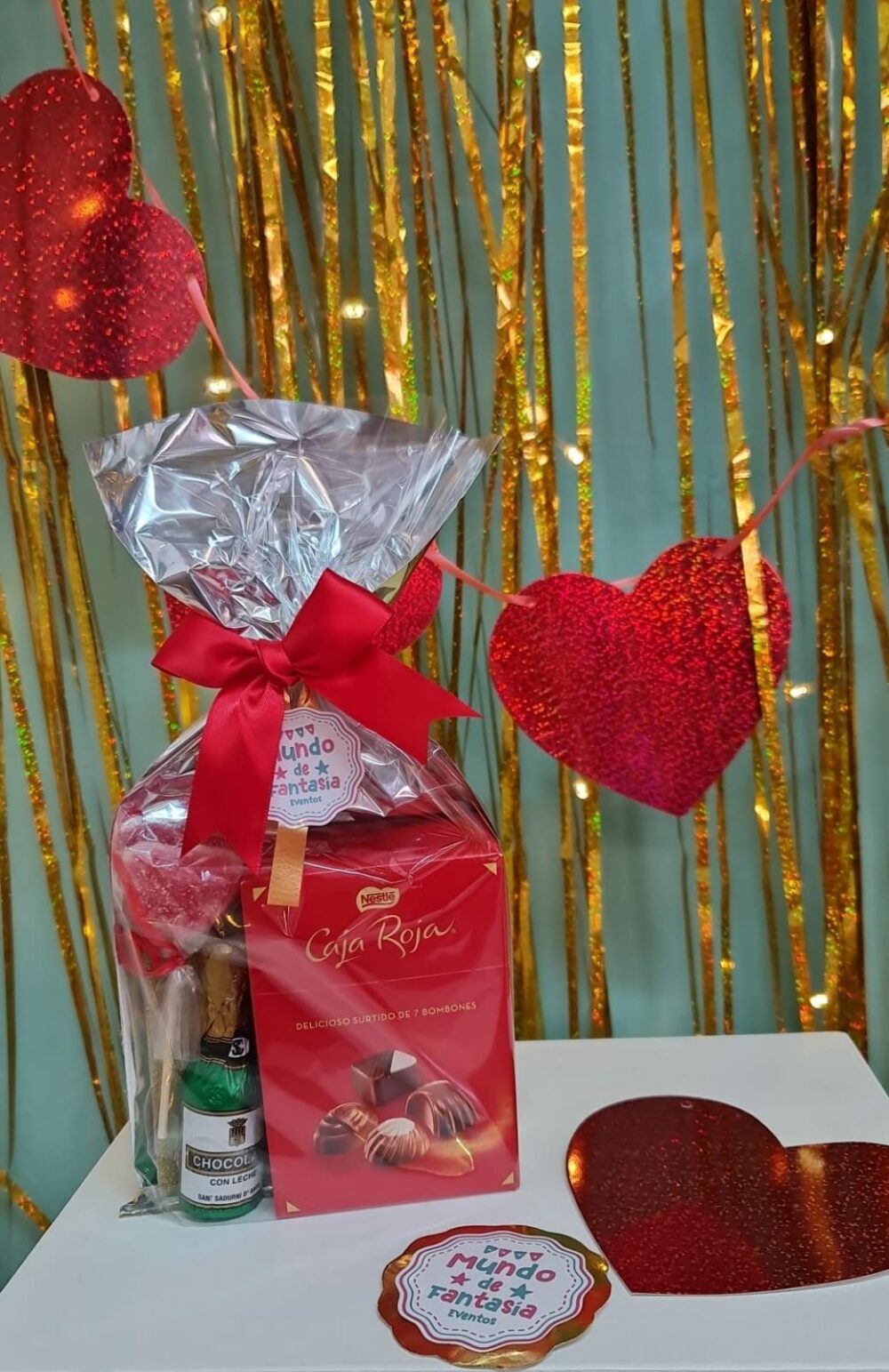 San Valentín Caja Roja