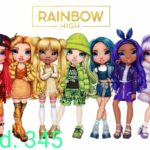 Oblea Rainbow High A4