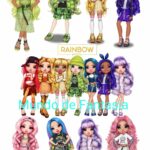 Oblea Rainbow High A4