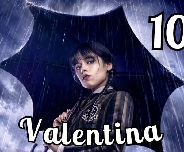 Oblea Miércoles Wednesday Addams.