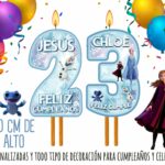 Velas de Cumpleaños Frozen