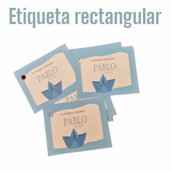 etiqueta regalo personalizada