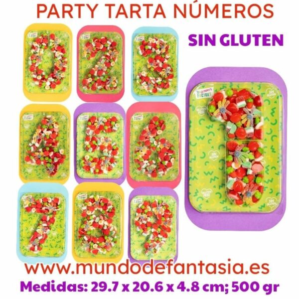 Tarta Número Chuches