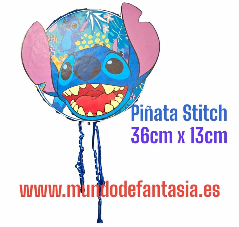 Piñata Americana Stitch - Mundo de Fantasia Eventos