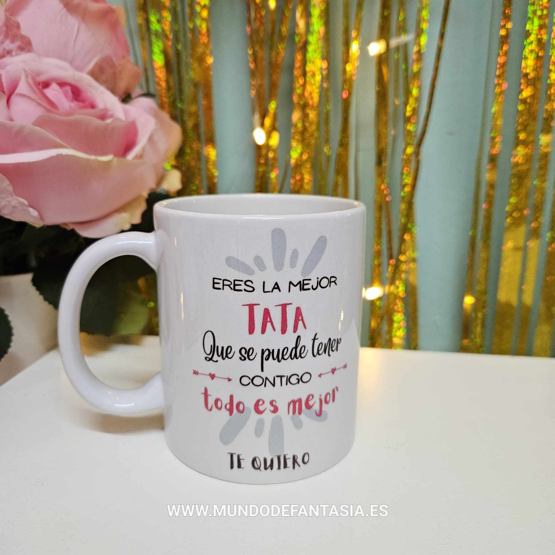 Los Eventos De La Tata Tazza No Me Da La Vida – Ceramica, Messaggio Originale