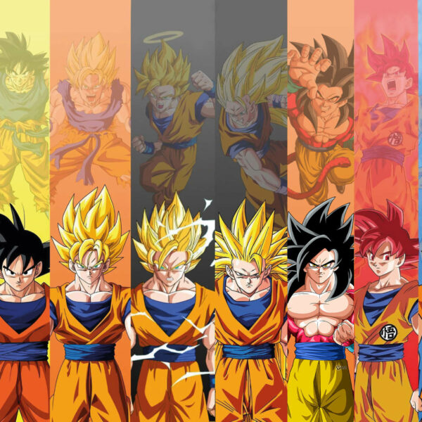 Tranformaciones-son-goku-dragon-ball