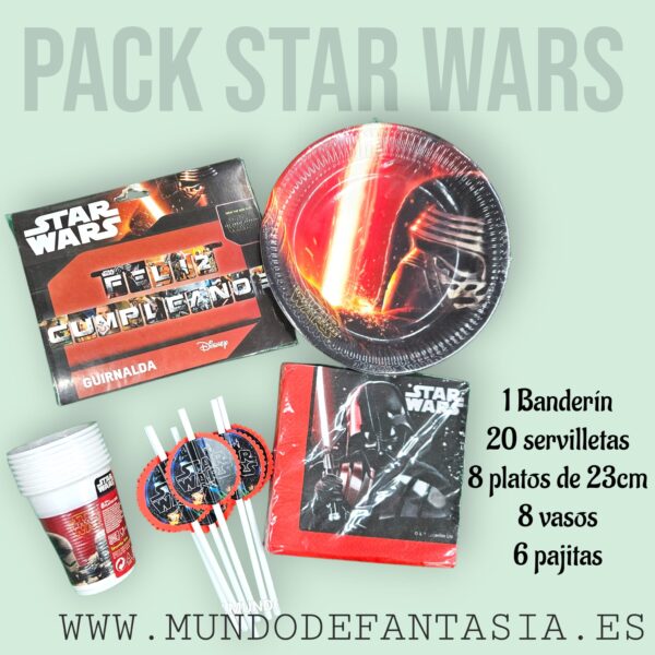 Pack de Cumpleaños Star Wars