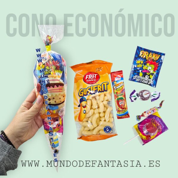 cono de cumpleaños economico