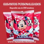 Bolsa de gusanitos personalizada