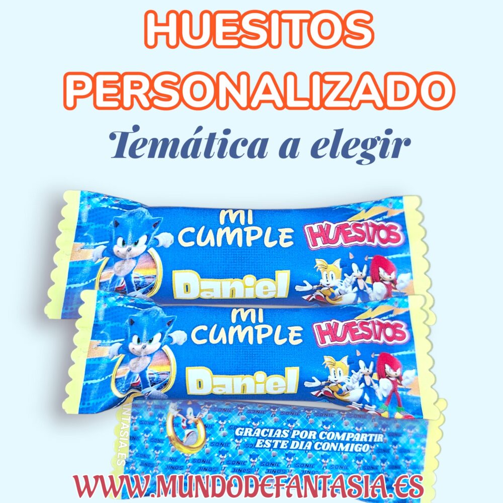 huesitos personalizados
