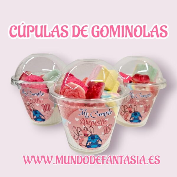 vaso cupula gominola