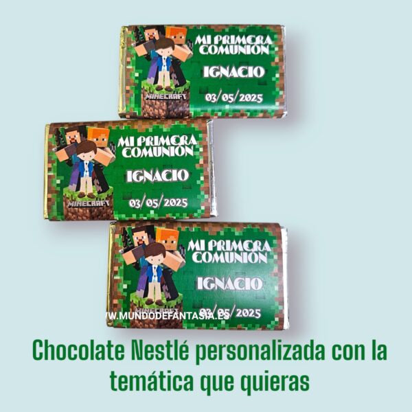 Chocolate Nestlé personalizado
