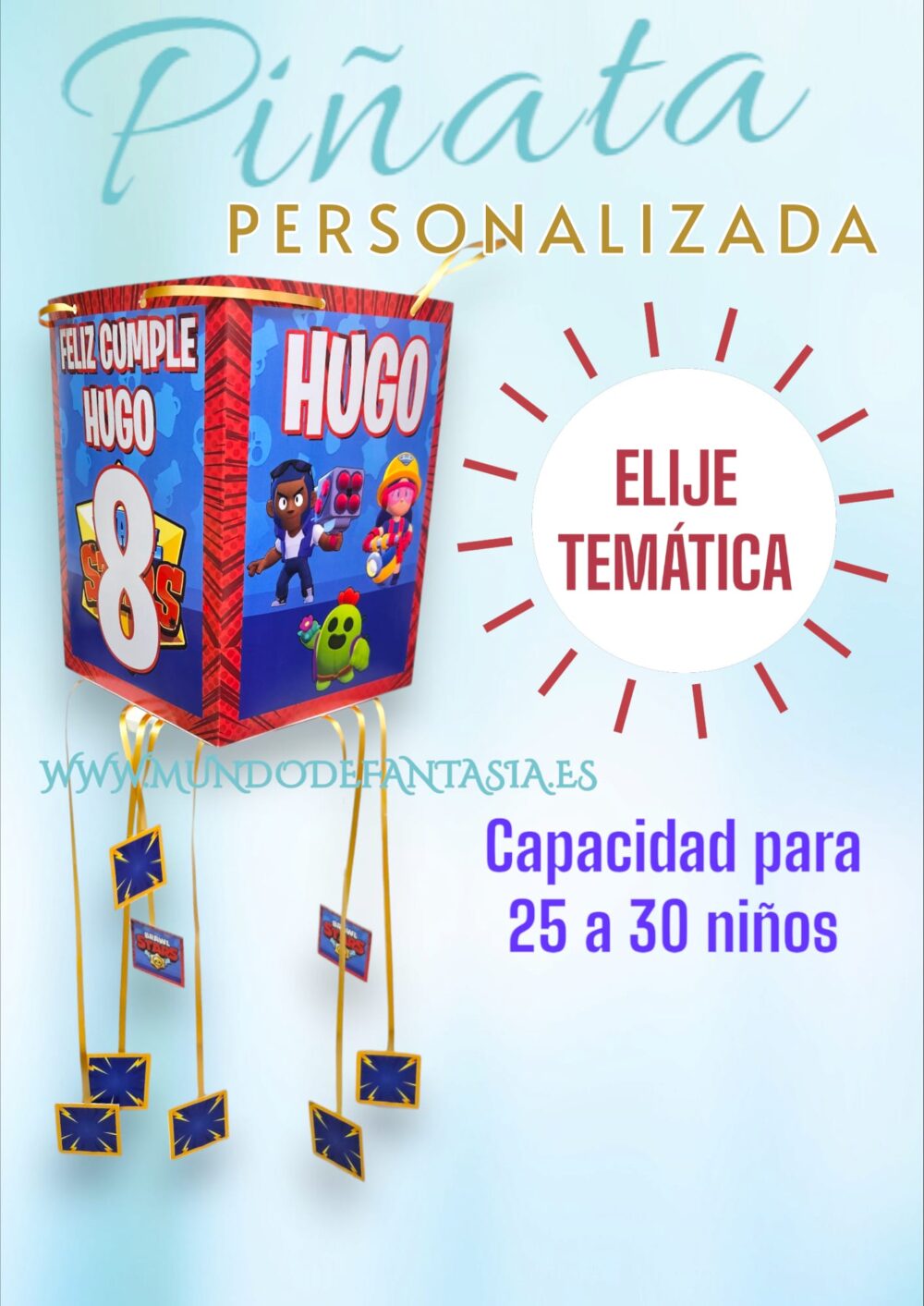 Piñata de cumpleaños